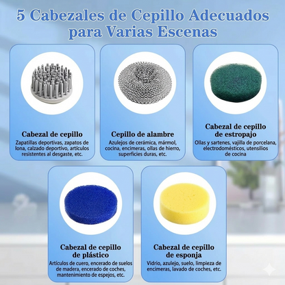 Cepillo 5 en 1