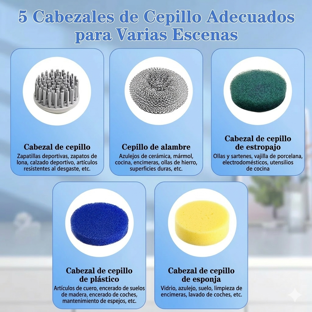 Cepillo 5 en 1